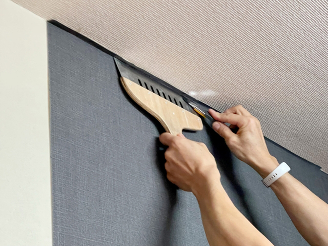 クロス工事の写真