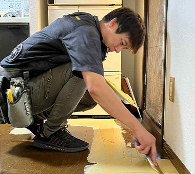 職人がこだわった塗料の使用